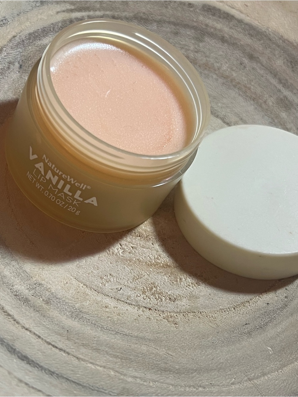 Naturewell Vanilla Lip Mask - Soft Peach Balm -#438